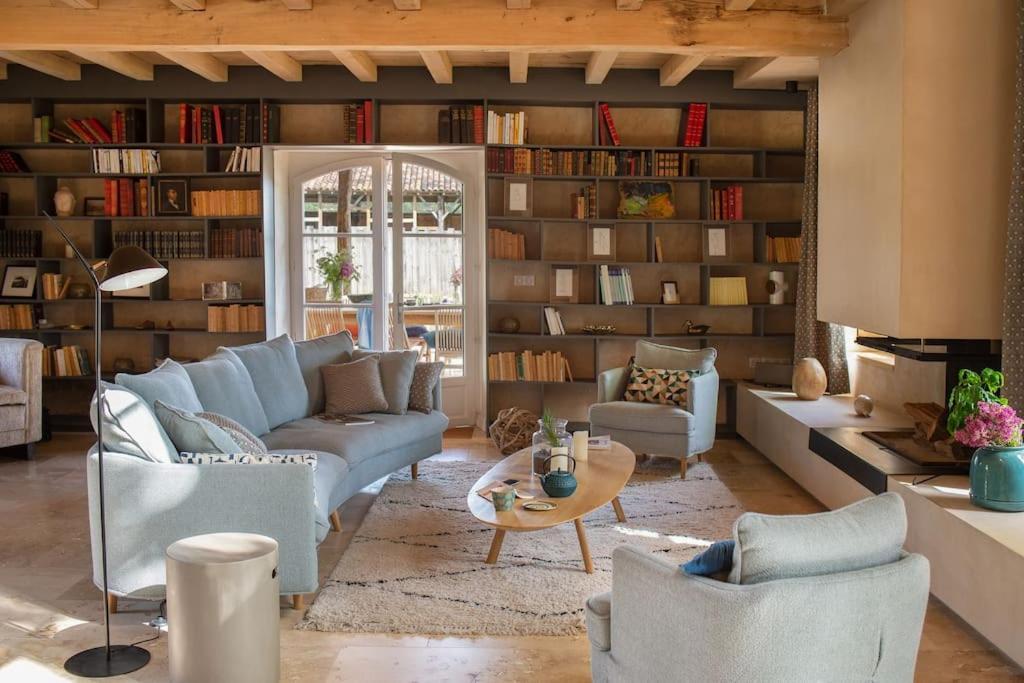 Вилла L'Heritier, Maison Climatisee, 12Pers Avec Piscine Marzens Экстерьер фото