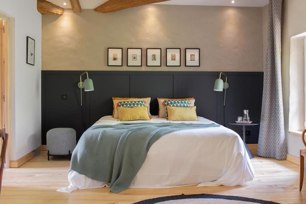 Вилла L'Heritier, Maison Climatisee, 12Pers Avec Piscine Marzens Экстерьер фото
